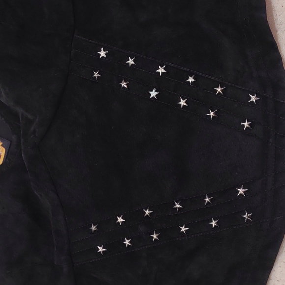 Women's Harley-Davidson Washable Suede V-neck Cropped Tank Top/Vest Size XL - Picture 3 of 14